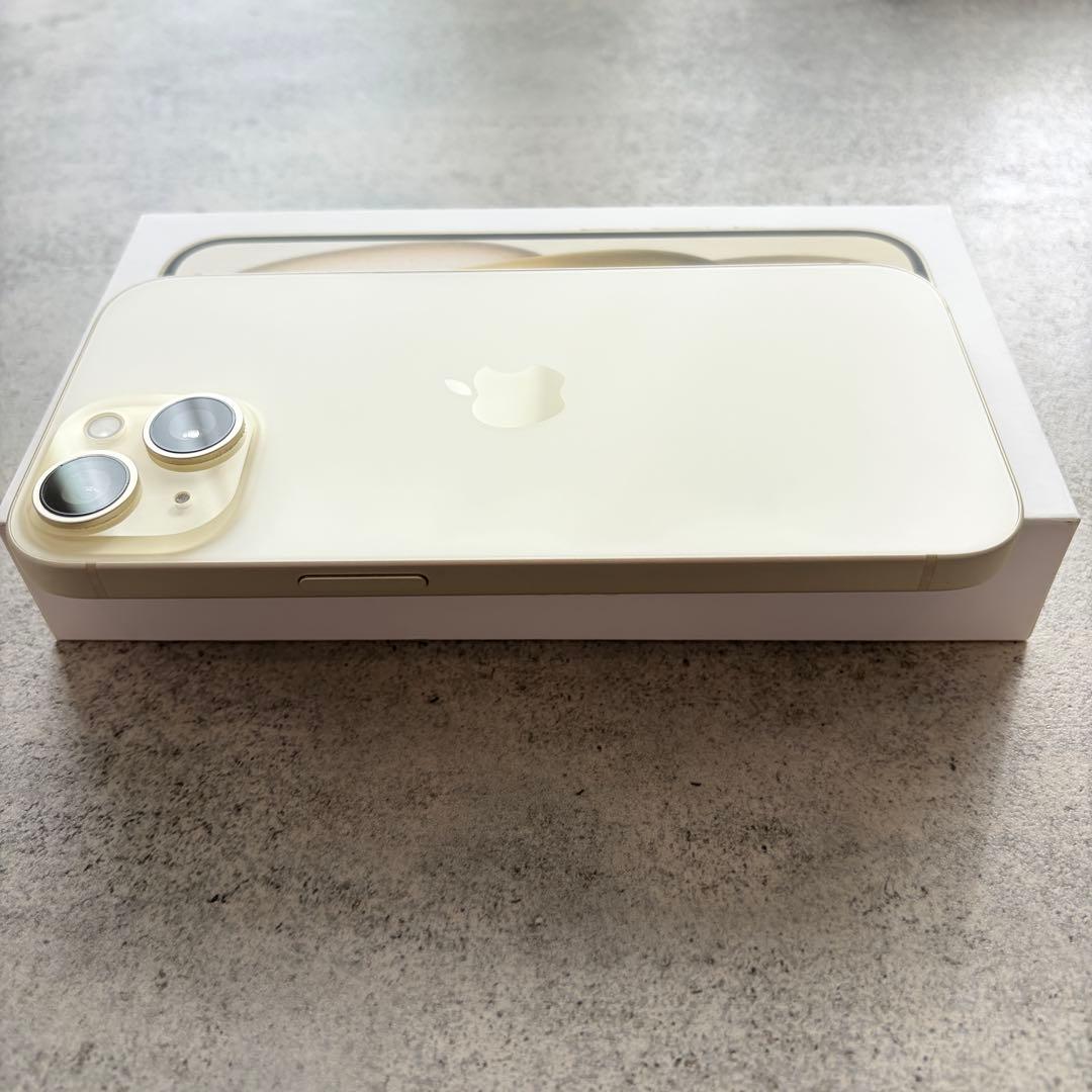 iPhone 15 イエロー 128GB 本体