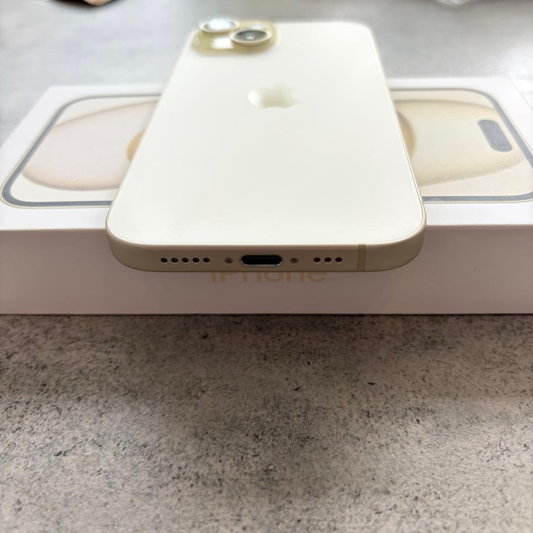 iPhone 15 イエロー 128GB 本体