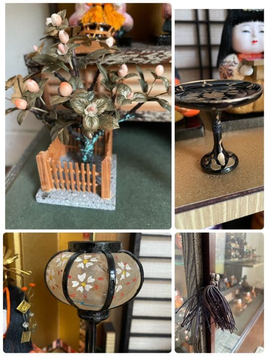 木目込み雛　童顔のおひなさま　　十五人揃い　必ず購入前コメントください