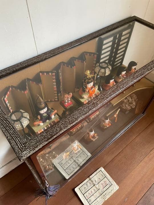 木目込み雛　童顔のおひなさま　　十五人揃い　必ず購入前コメントください