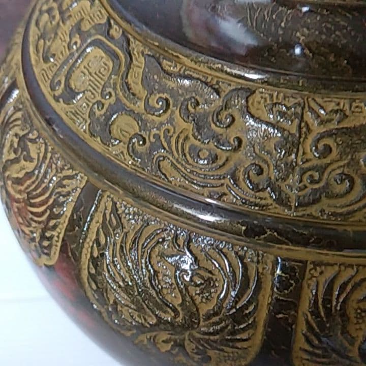 花瓶　木箱あり