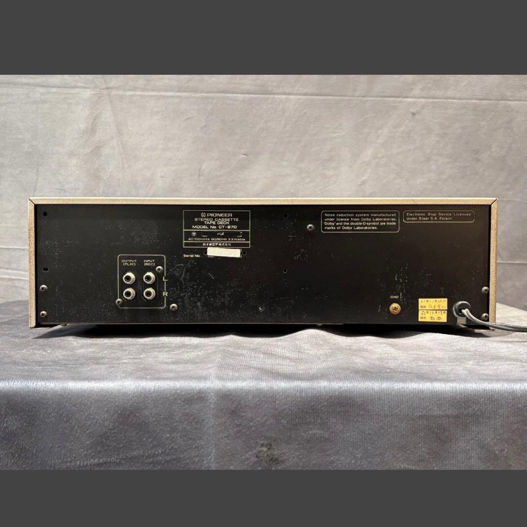 【送料無料】Pioneer CT-970 パイオニア カセットデッキ