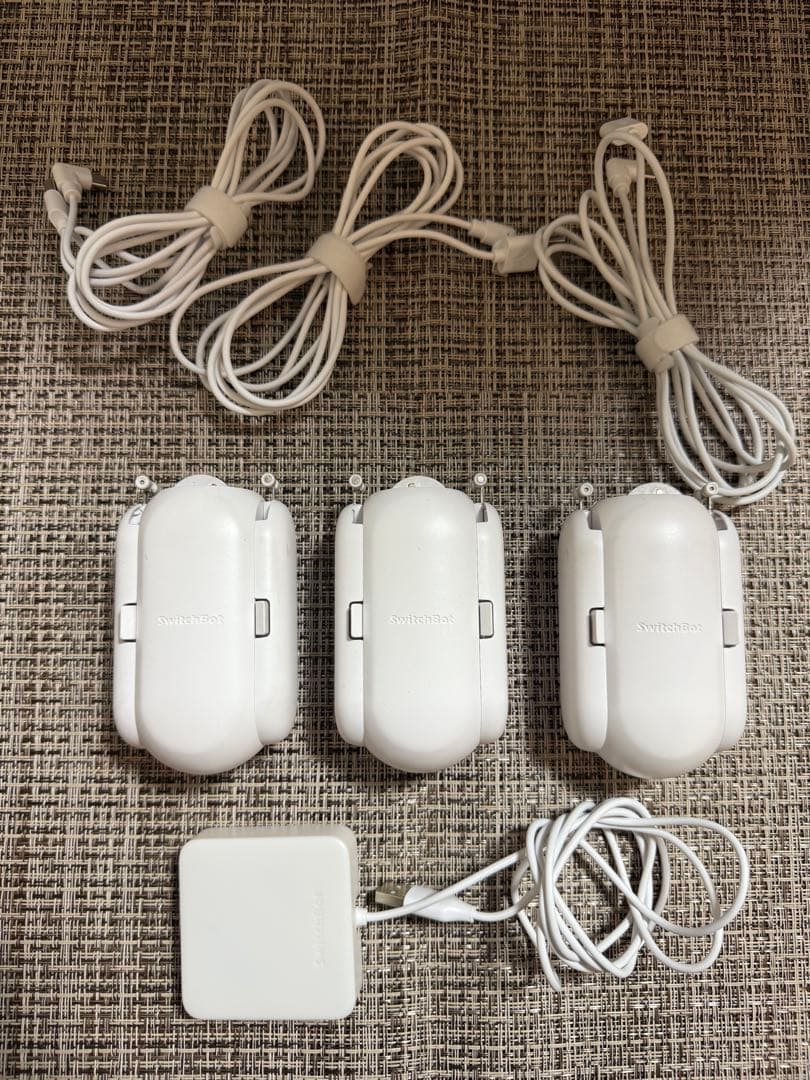 【SwitchBot】カーテン３つ＆ハブミニセット（付属品完備）スマートリモコン