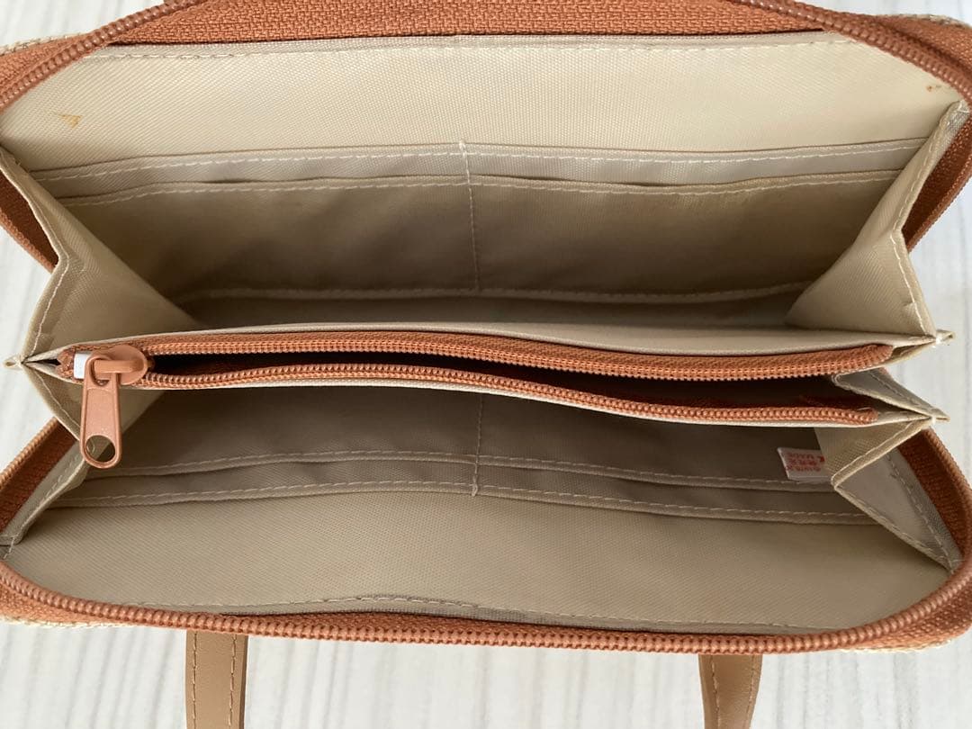 【未使用】平成レトロ ハローキティ ステッチ刺繍 大容量お財布バッグ ミニポーチ