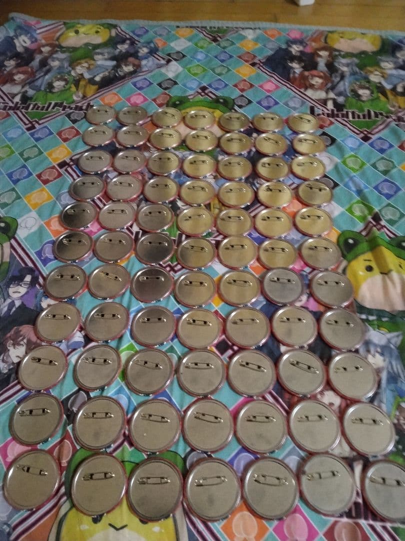 値下げしました！ゆあんくん　缶バ　77個