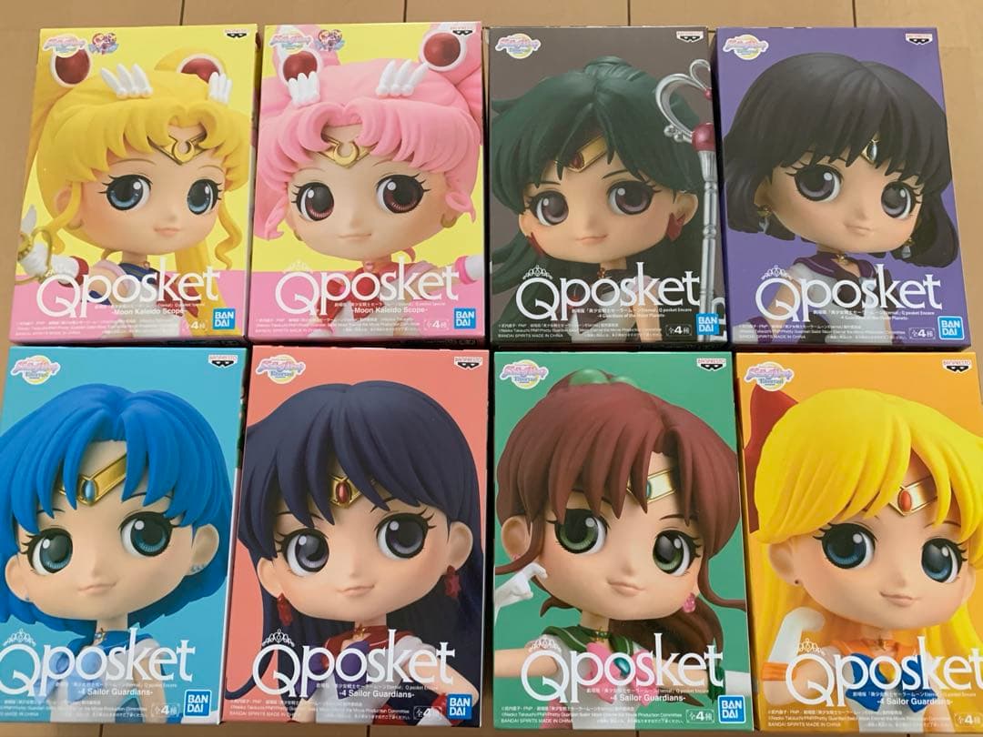 Qposket セーラームーン フィギュア ８体セット
