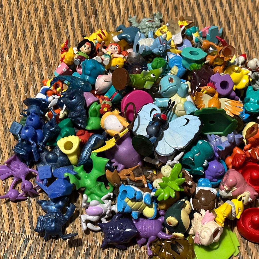 当時物 TOMY ポケモン モンコレ 塩ビ人形 ちびポケハウス まとめ売り