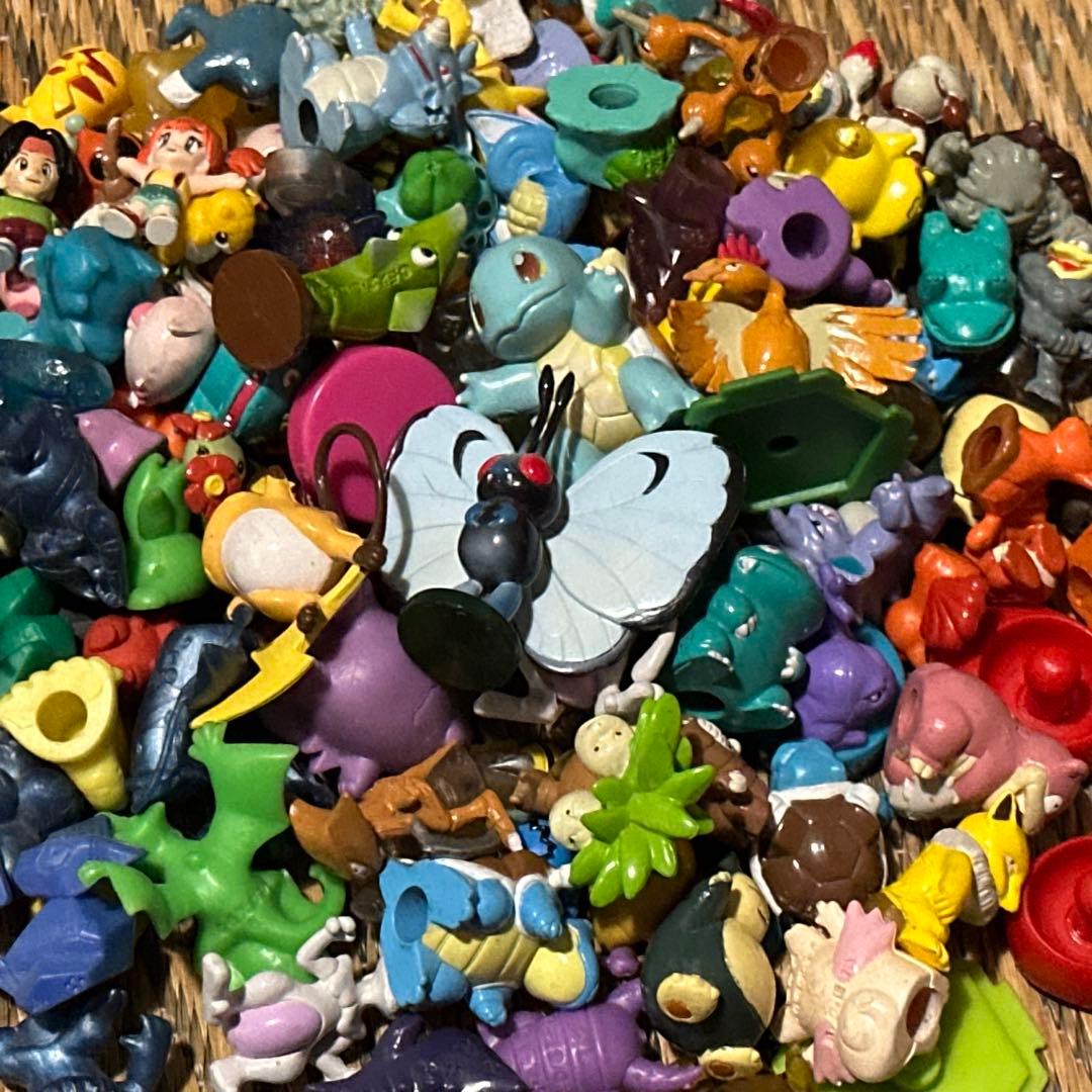 当時物 TOMY ポケモン モンコレ 塩ビ人形 ちびポケハウス まとめ売り