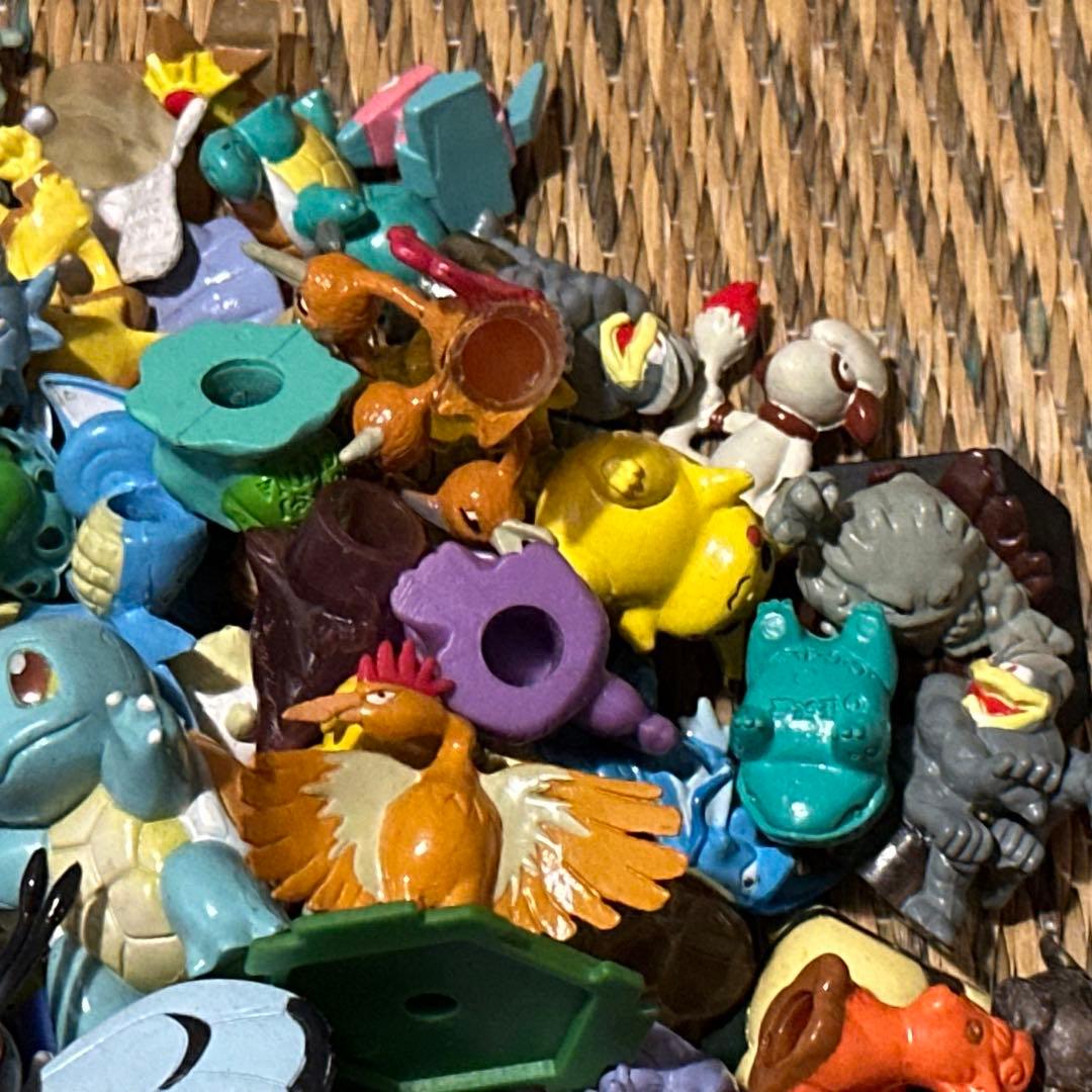 当時物 TOMY ポケモン モンコレ 塩ビ人形 ちびポケハウス まとめ売り