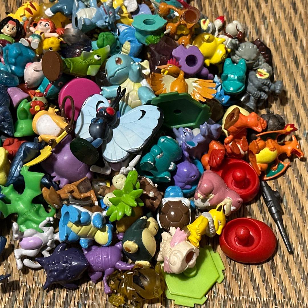 当時物 TOMY ポケモン モンコレ 塩ビ人形 ちびポケハウス まとめ売り