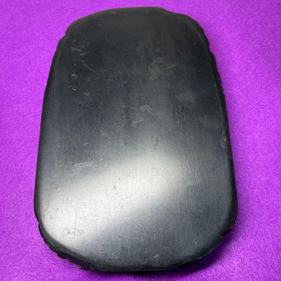 ⭕️雨畑硯　自然硯　四六大硯　石紋綺麗　お手頃価格