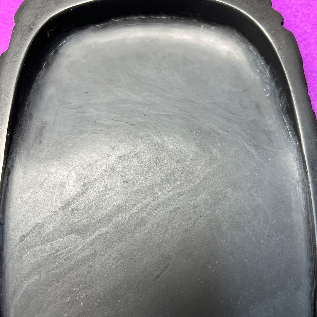 ⭕️雨畑硯　自然硯　四六大硯　石紋綺麗　お手頃価格