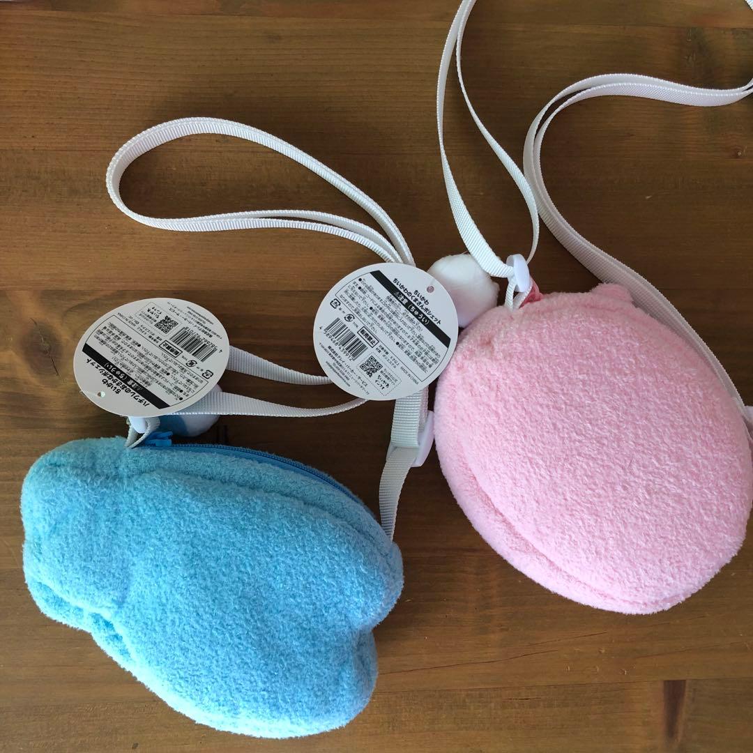 ちいかわ ポシェット　おかおポーチ　タグ付き未使用品　ハチワレ　くまさん　さかな