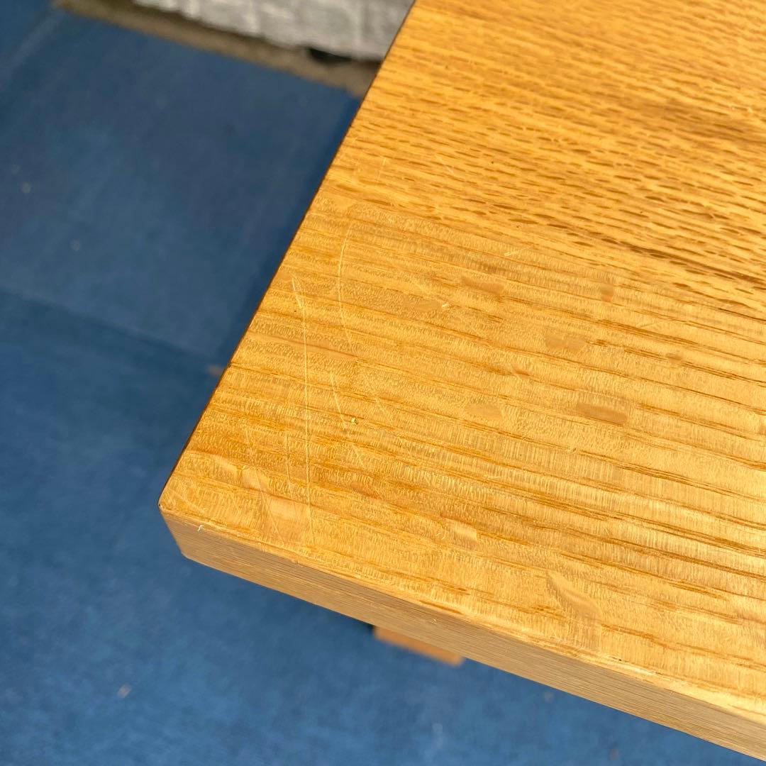 国産 飛騨産業 HIDA キツツキ オーク無垢材 デスク 机 作業台 5