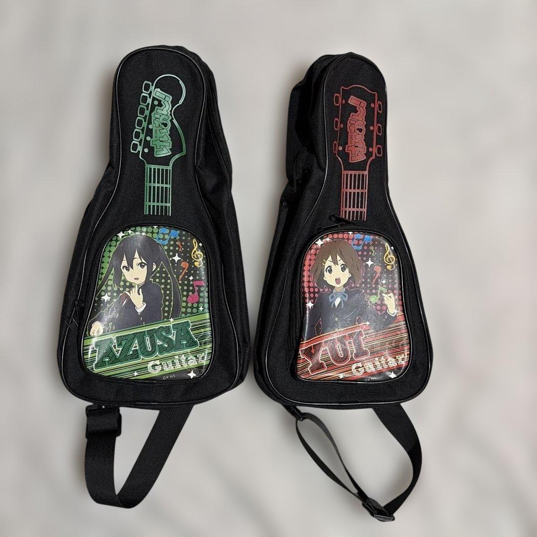 けいおん！ ギターケース型ミニバッグ 平沢唯 中野梓 まとめ売り かきふらい