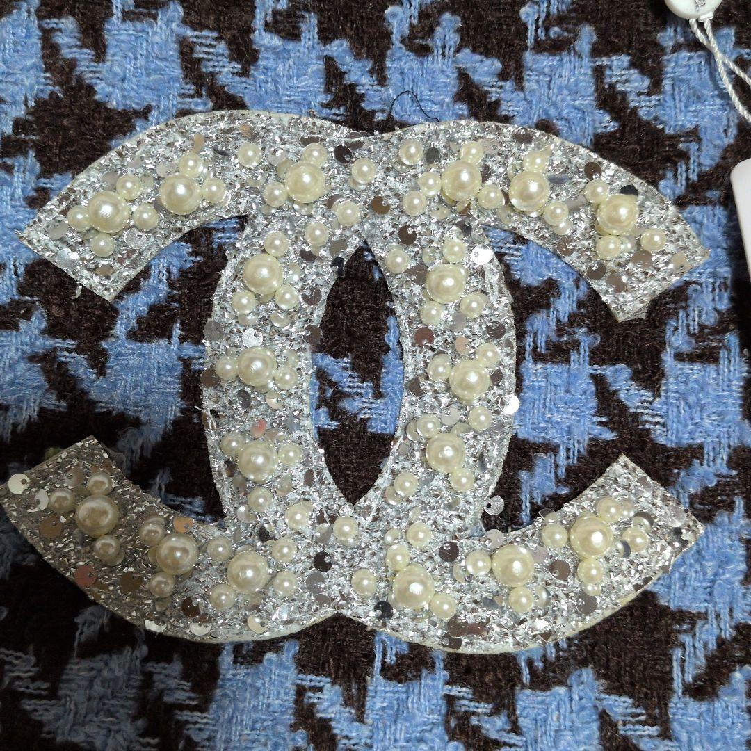 CHANEL ハウンドトゥース トートバッグノベルティ