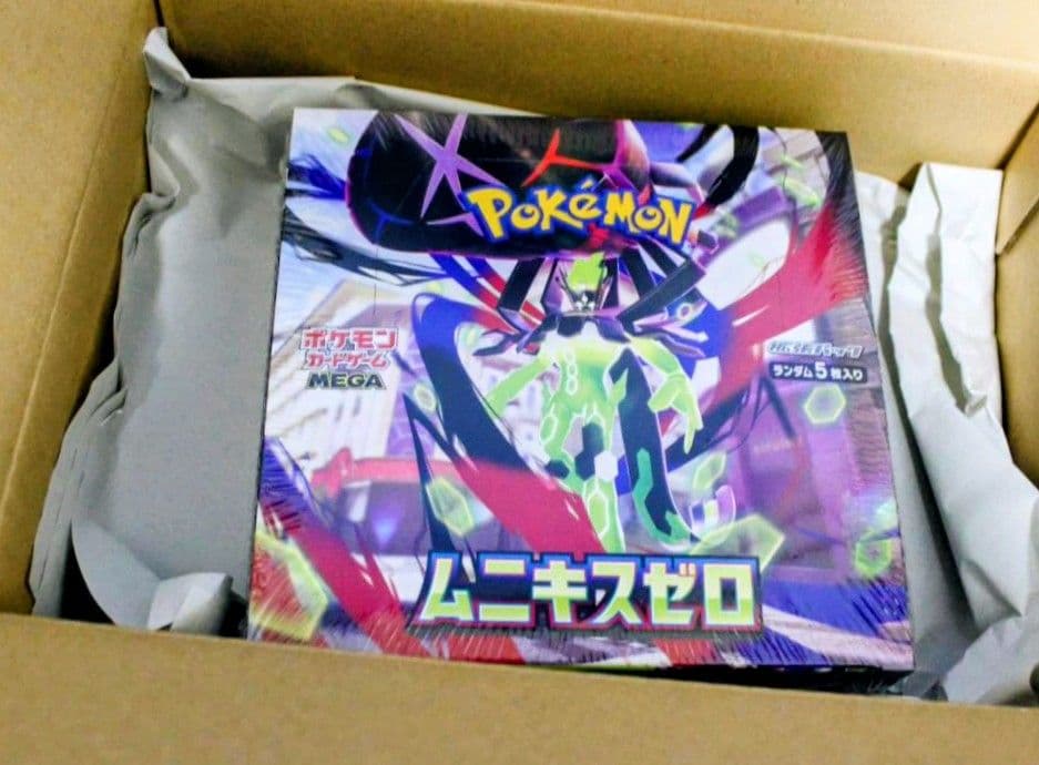 ポケモンカードゲームMEGA拡張パックムニキスゼロBOX新品未開封シュリンク付き