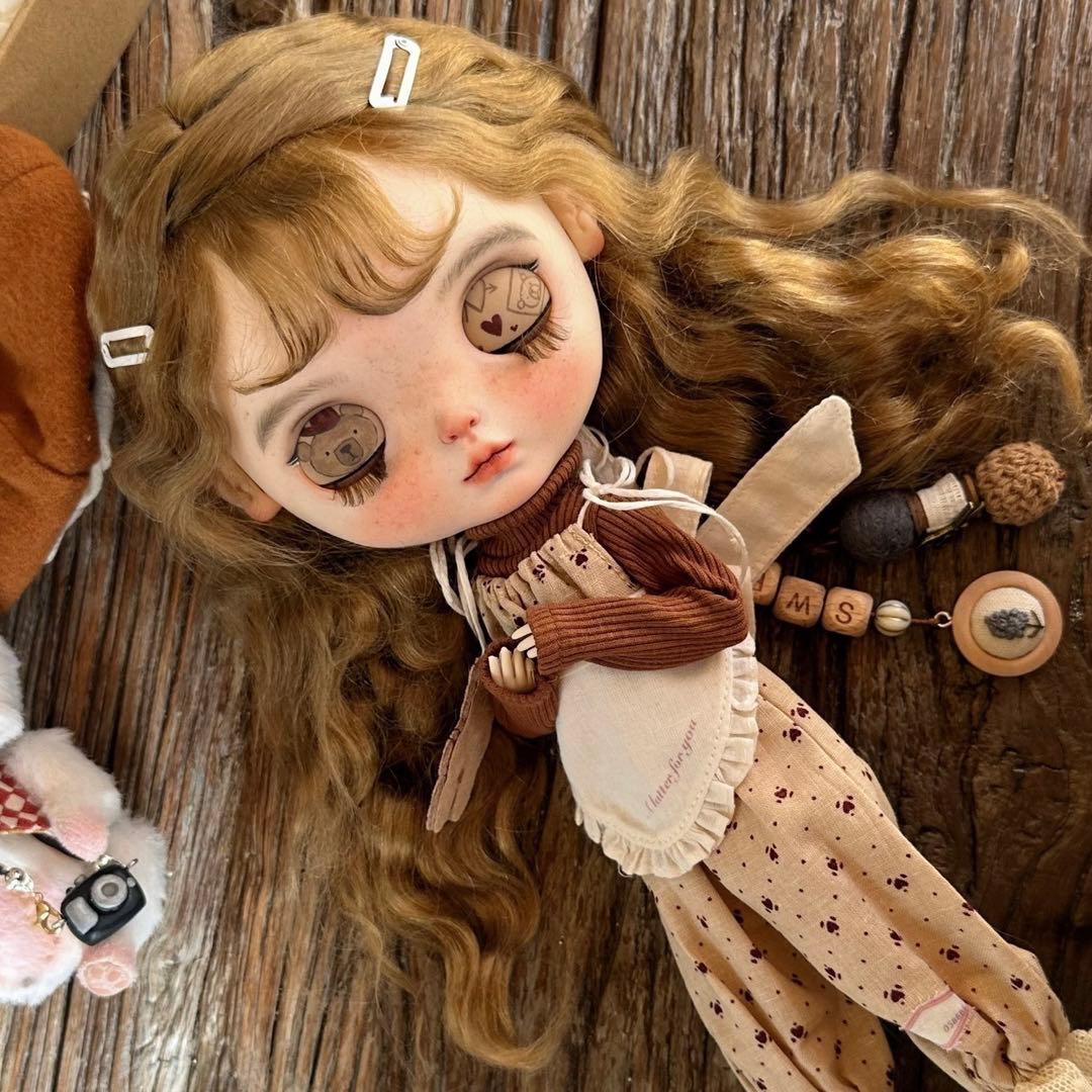 カスタムブライス かわいい 人形 作家様 幼い ココアちゃん フルセット