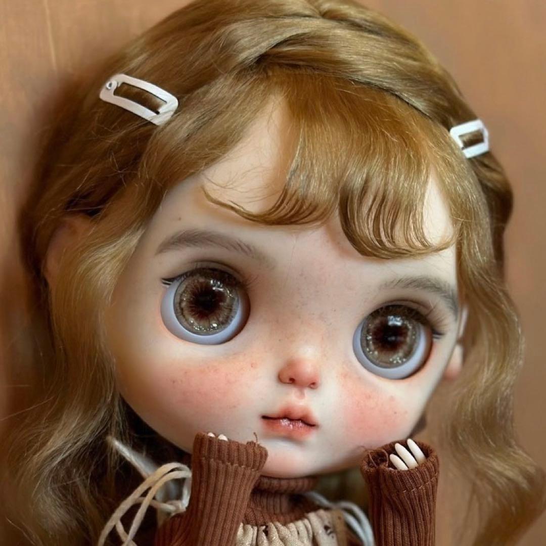 カスタムブライス かわいい 人形 作家様 幼い ココアちゃん フルセット