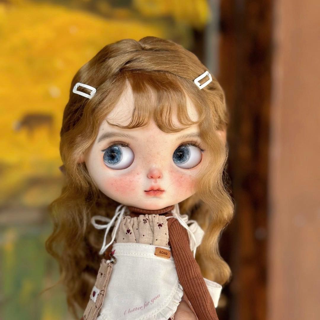 カスタムブライス かわいい 人形 作家様 幼い ココアちゃん フルセット