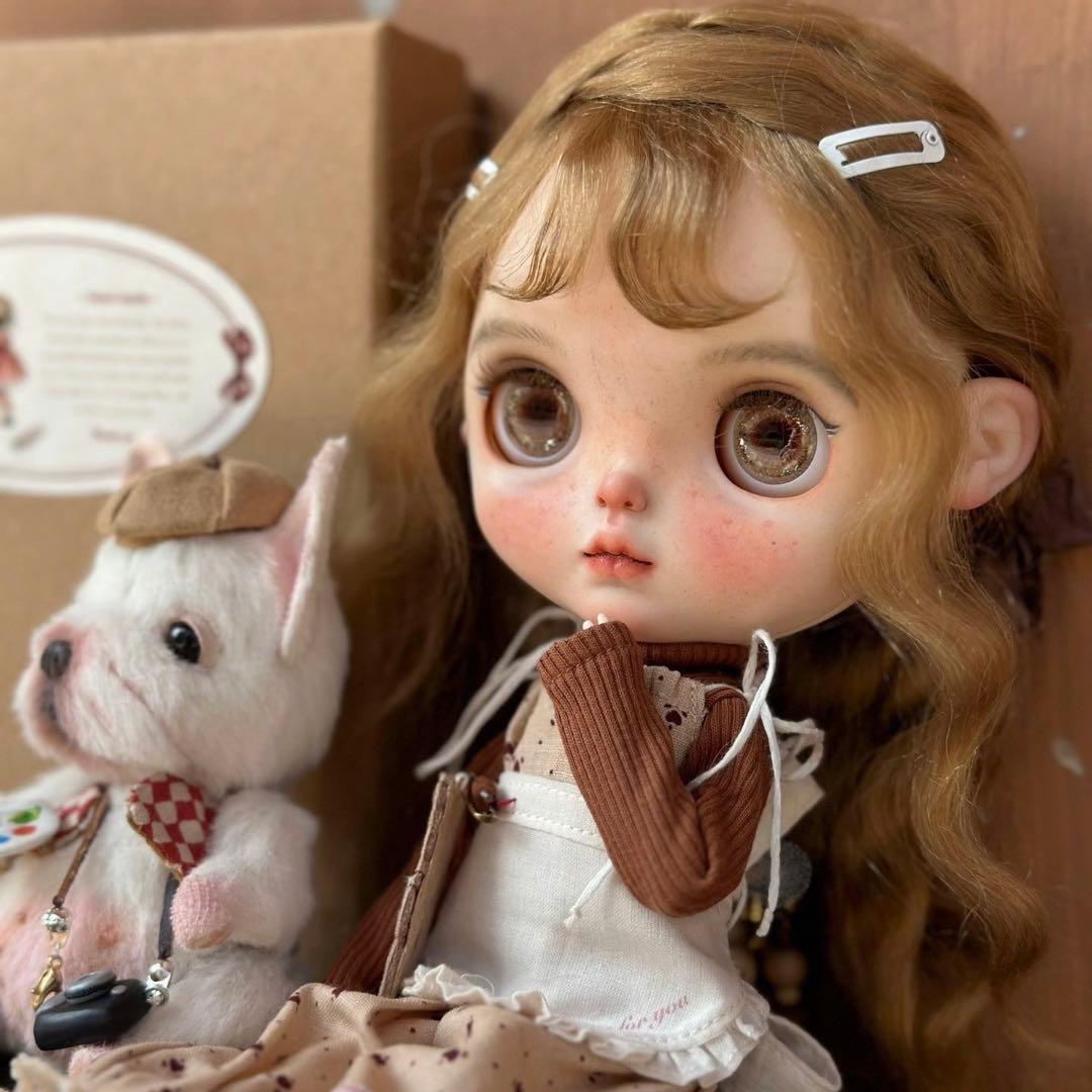 カスタムブライス かわいい 人形 作家様 幼い ココアちゃん フルセット
