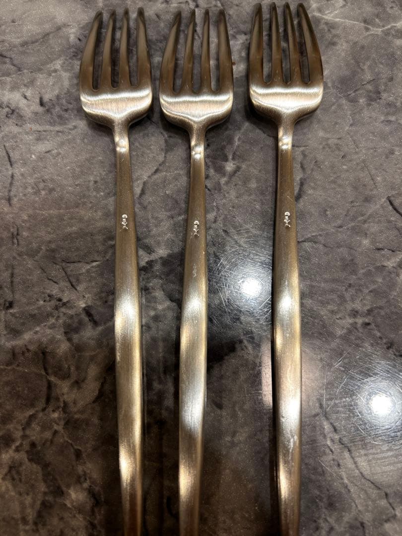 正規品クチポール箸、箸置き2セット、新品フォーク3本Cutipol
