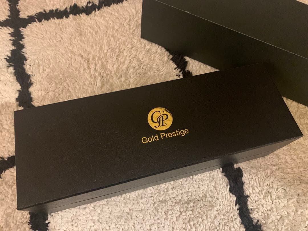 【未使用品】Gold prestige 24金 白い花のアートフラワー