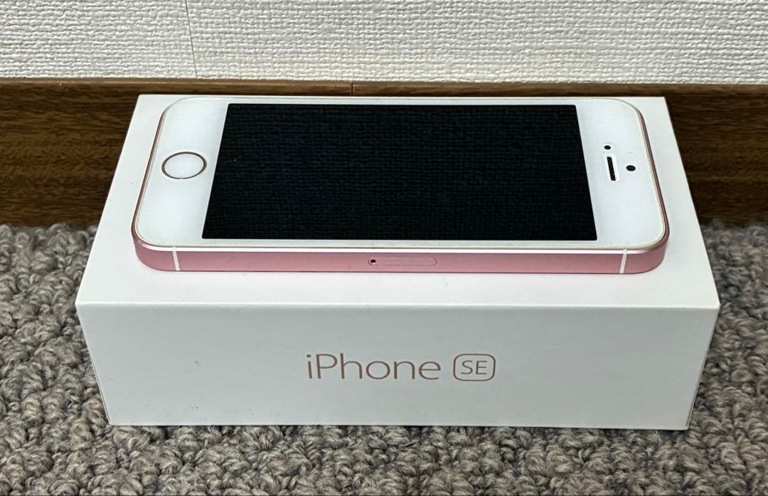 Apple iPhone SE 第1世代　ローズゴールド 本体　(付属品)