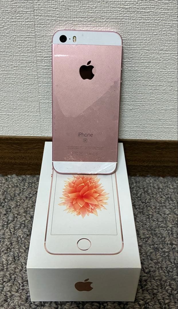 Apple iPhone SE 第1世代　ローズゴールド 本体　(付属品)