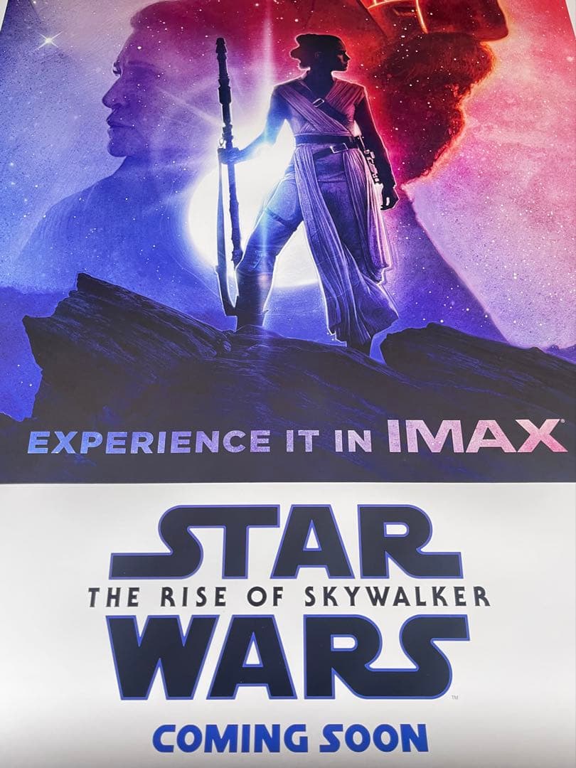 *非販売品*映画館用両面印刷ポスターINTL版:スターウォーズ9