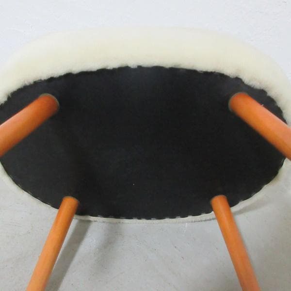 イギリス ビンテージ 家具 スツール イス ドレッサースツール 4588e