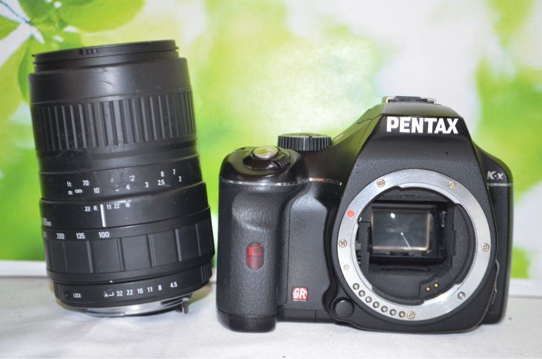 ☆一眼レフデビュー☆スマホ転送☆PENTAX K−X レンズキット
