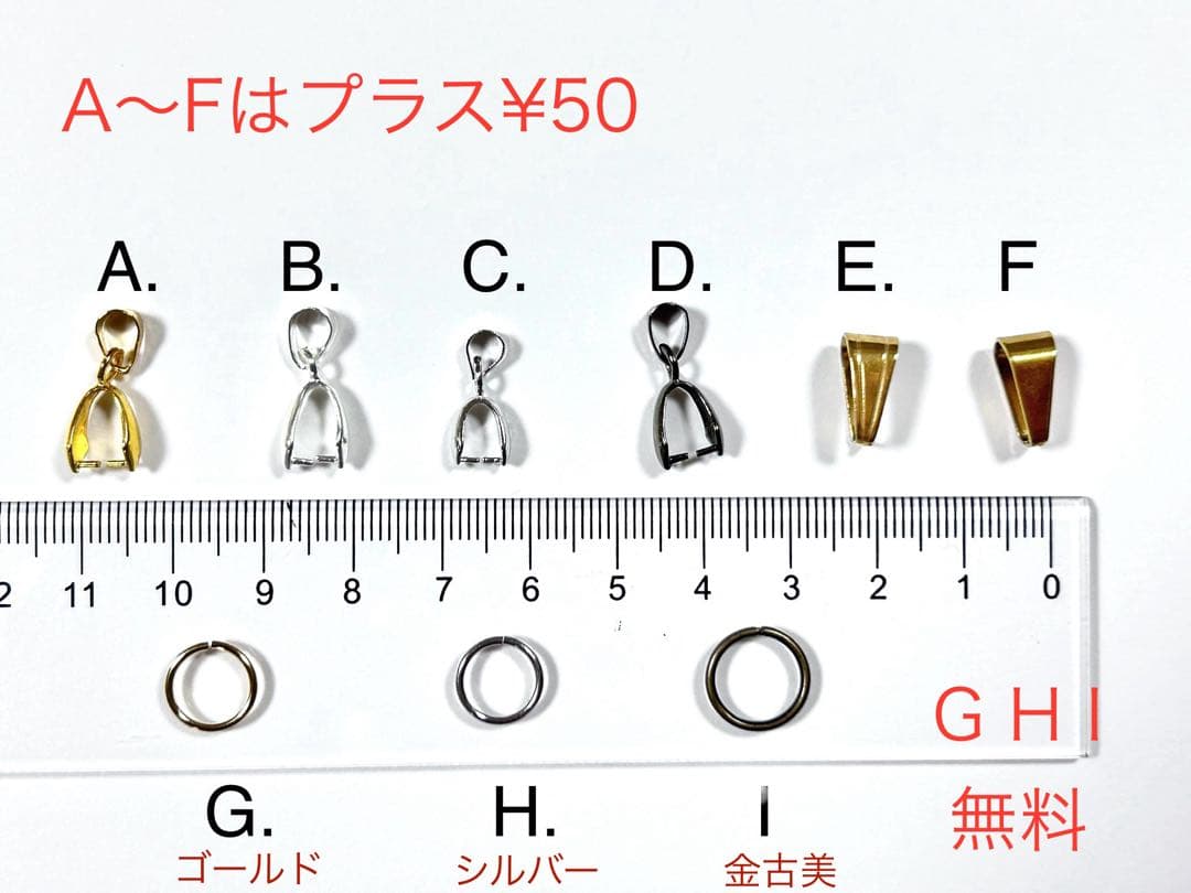 桃のゼリー♡　レジンネックレス