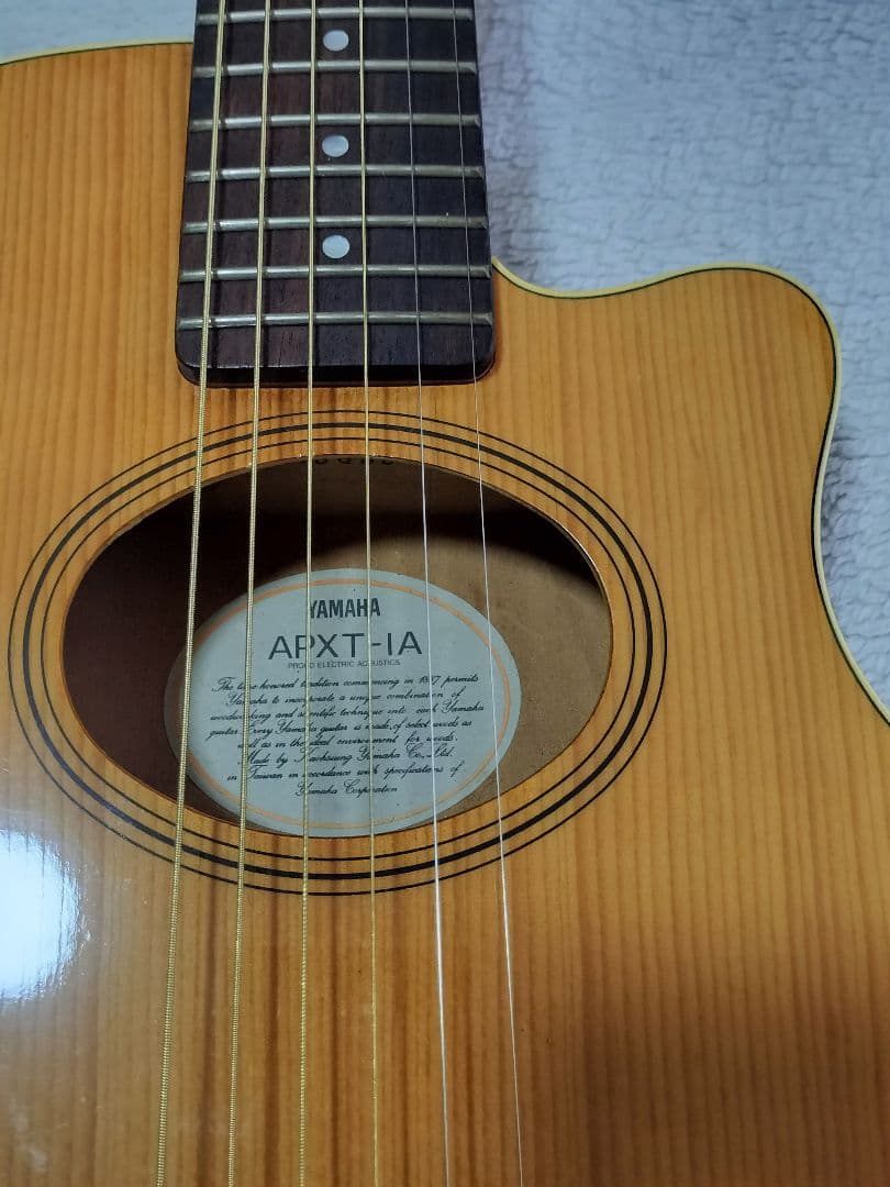 YAMAHA ヤマハ ミニ エレアコ APXT-1A ミニギター ケースオマケ