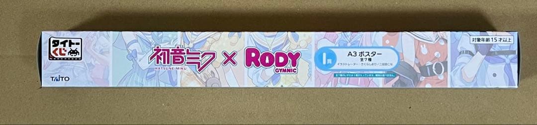 タイトーくじ 初音ミク x RODY 9点セット