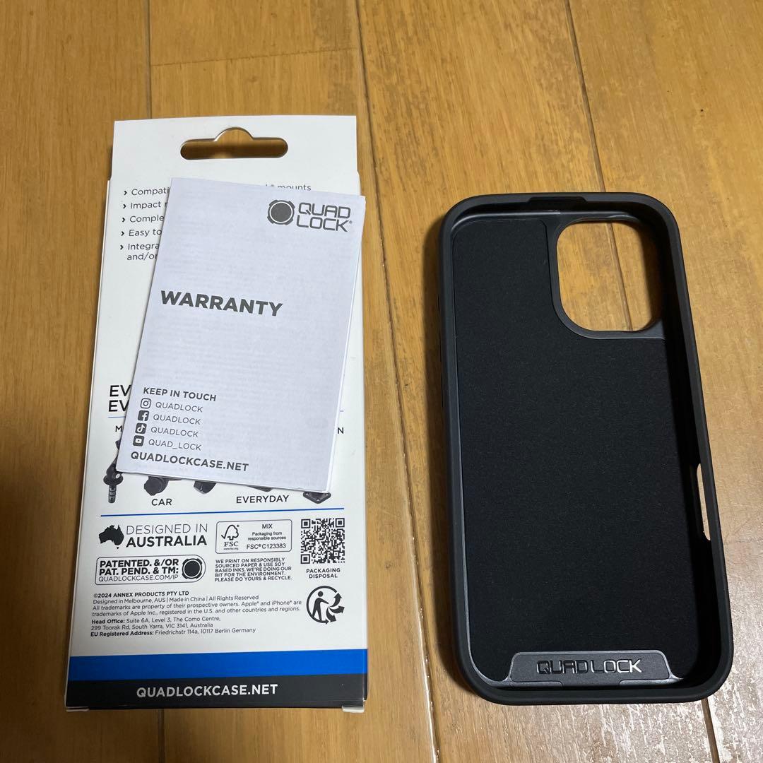 クアッドロック　 Quad Lock iPhone 16 6.1インチ用ケース