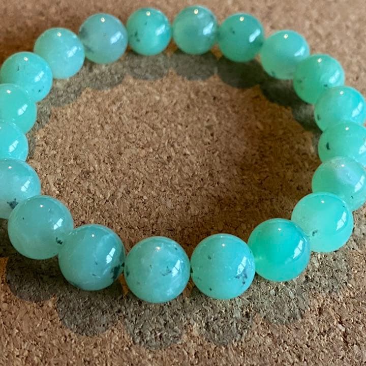 クリソプレーズブレスレット