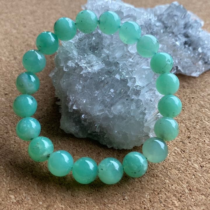 クリソプレーズブレスレット