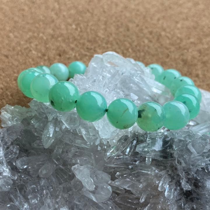 クリソプレーズブレスレット