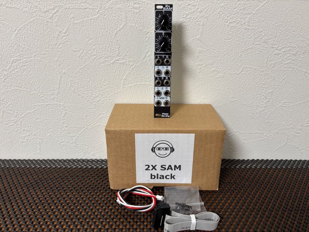 Happy Nerding 2xSAM black ユーロラック モジュラー