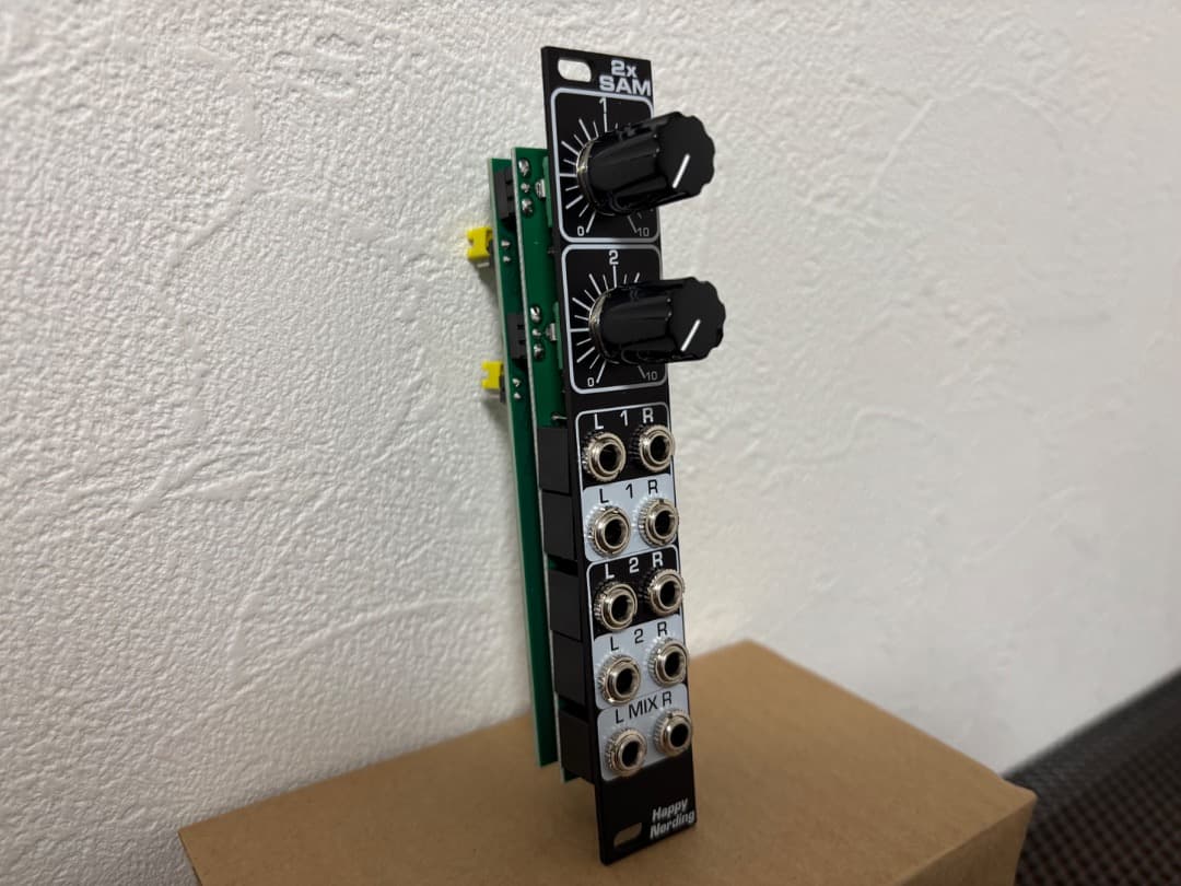 Happy Nerding 2xSAM black ユーロラック モジュラー