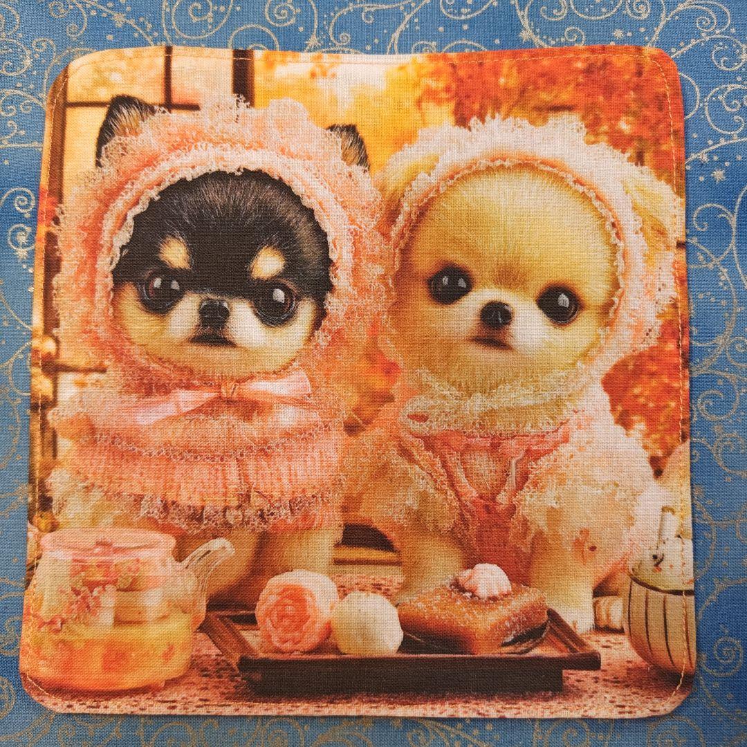 ななちゃん　ハンカチ　ねこちゃん柄