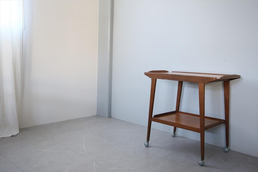 英国アンティークRemploy製キッチンワゴン/トロリーテーブル(92-100)