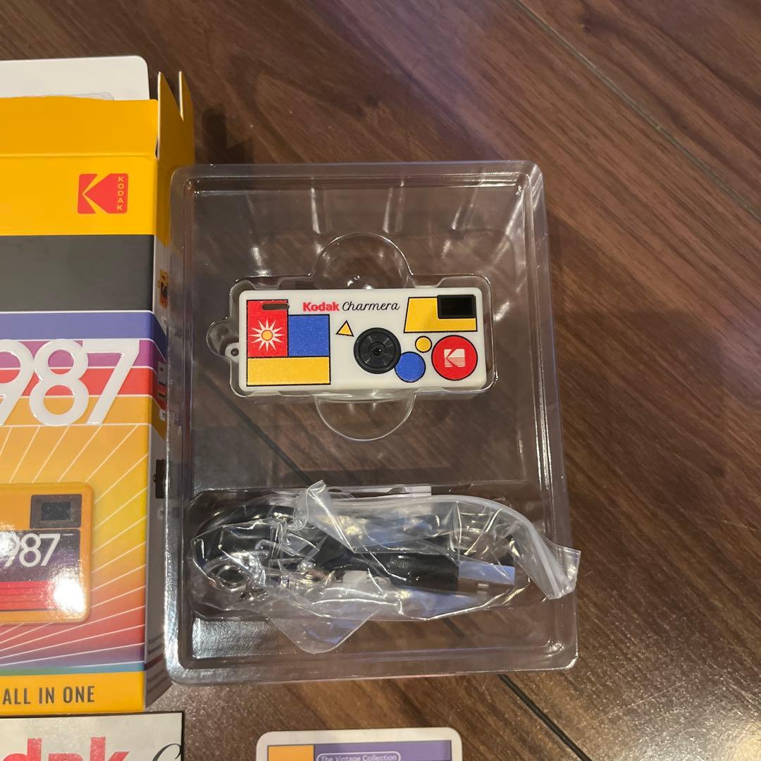 新品未使用　Kodak Charmera キーチェーンデジタルカメラ　ホワイト
