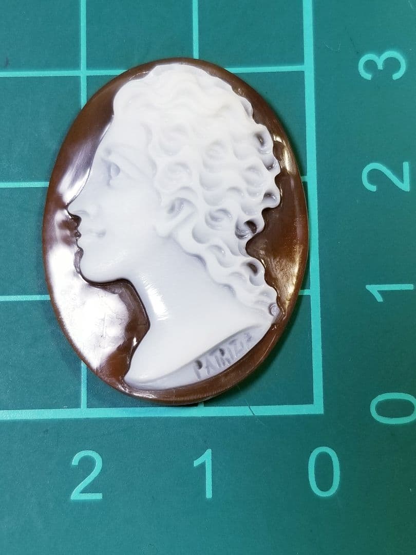 KS-954 【パトリシア・パルラーティ作】天然シェルカメオルース