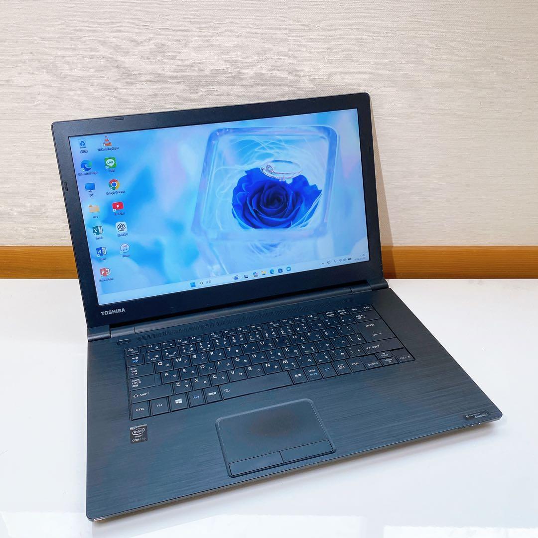 TOSHIBA◇起動サクサクSSD240GB☆Win11すぐ使えるノートパソコン
