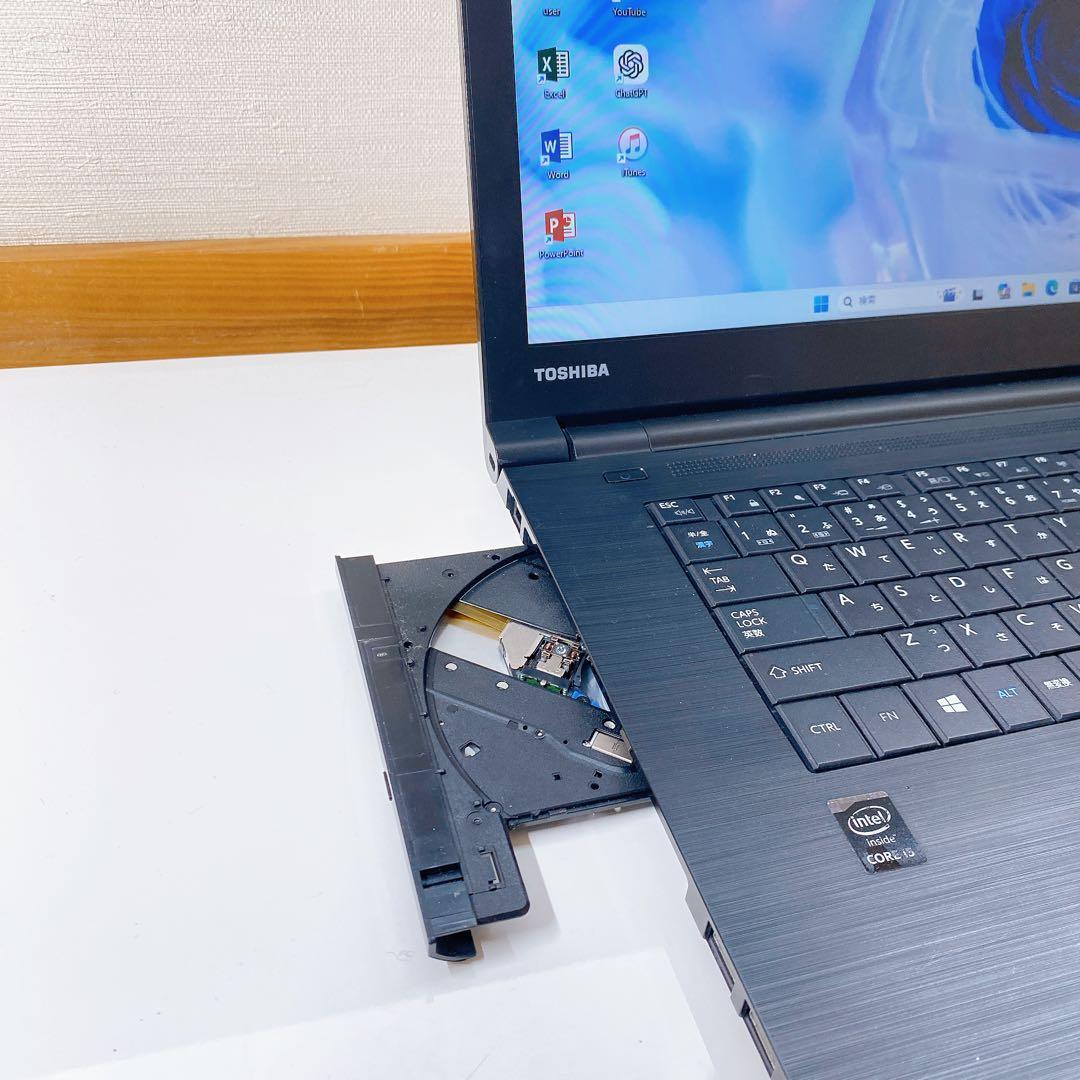 TOSHIBA◇起動サクサクSSD240GB☆Win11すぐ使えるノートパソコン