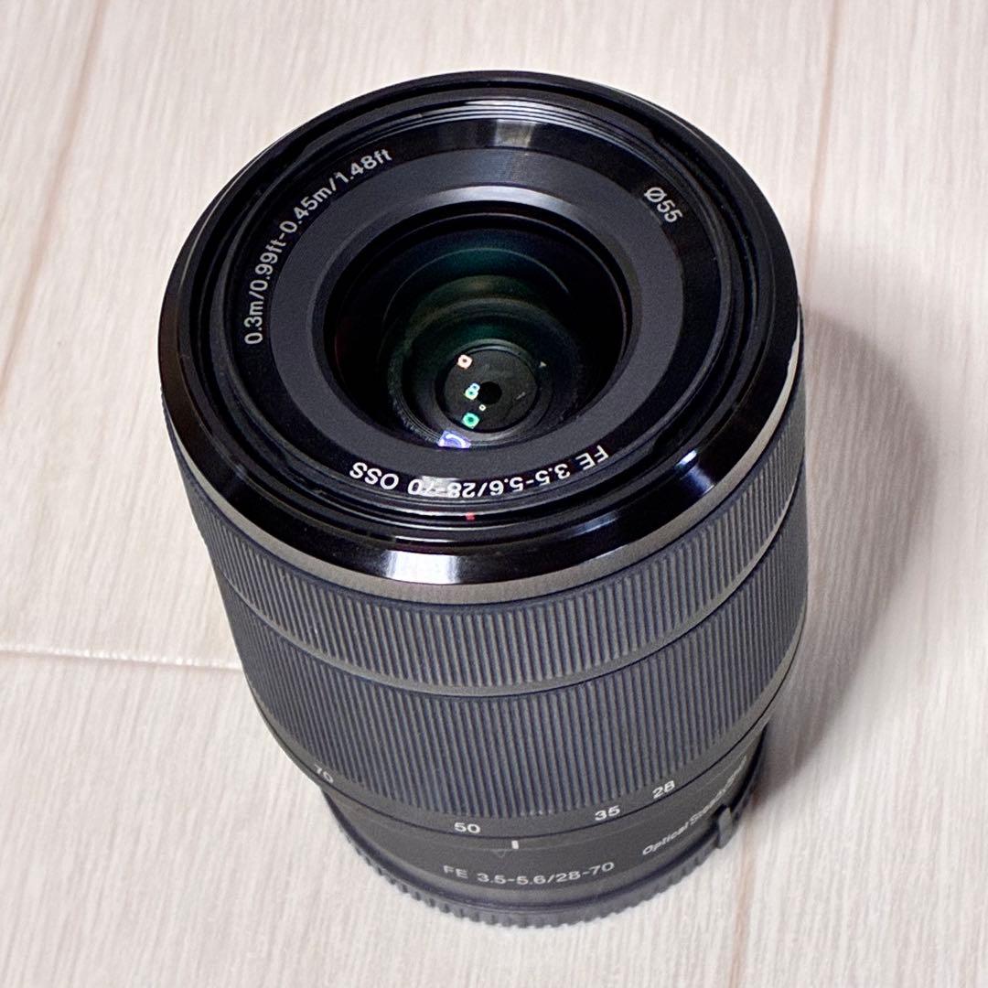 美品 SONY 標準ズームレンズ FE 28-70 F3.5-5.6 フルサイズ