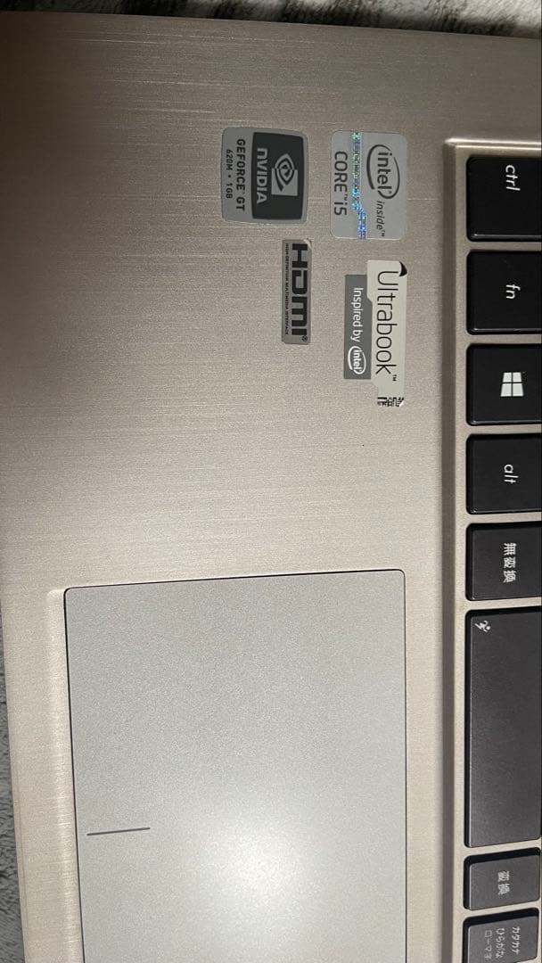 ASUS Zenbook UX32VD 薄型ノートPC ACアダプター付き