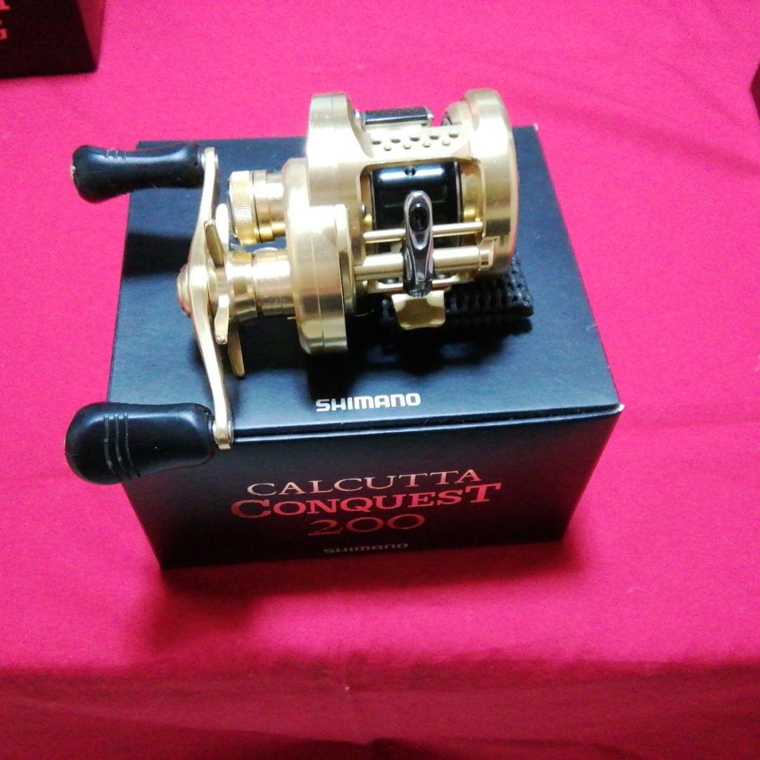 シマノ カルカッタ コンクエスト 200HG RIGHT2台200RlGHT1台